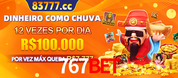 Banner do programa de recompensas Recomende para amigos do 767bet, detalhando os bônus por convidar amigos, com prêmios que chegam a R$288.888.