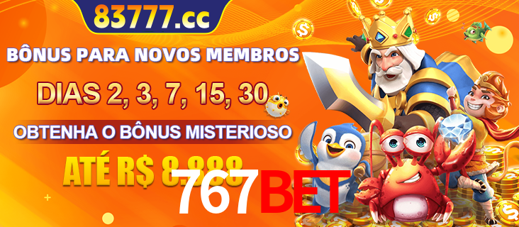 Anúncio dos benefícios para Membro VIP Sênior na plataforma 767bet, incluindo bônus promocionais, semanais e mensais, ilustrado com o personagem Fortune Tiger.
